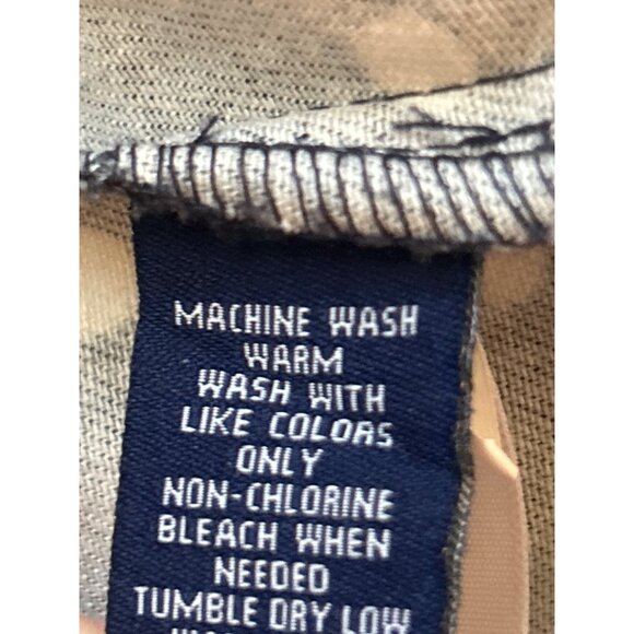 Chaps Women's Polka Dot Jacket Size M Navy & White Button-Front - Picture 5 of 7